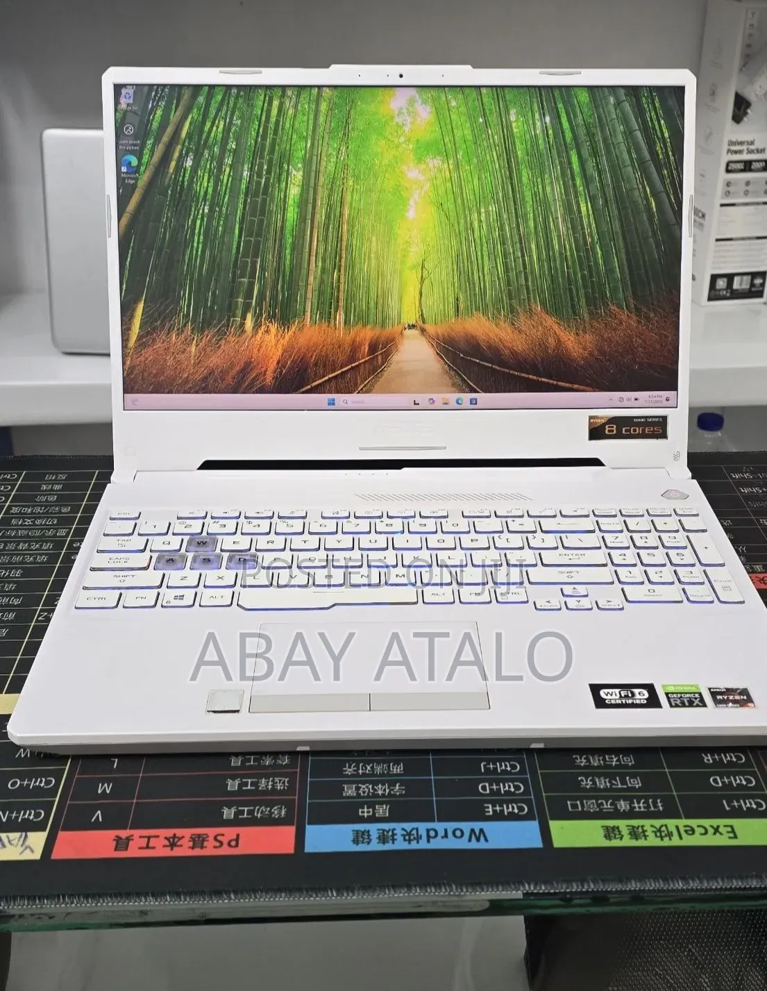 New Laptop Asus TUF Gaming A15 16GB AMD Ryzen 9 SSD 512GB