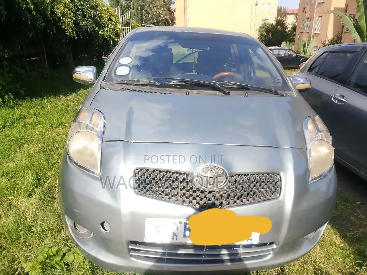 Toyota Yaris 2007 Gray