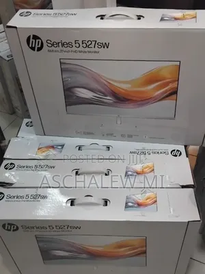 Brand New White Monitor 
  Quantity Available 
🖥️ HP 27"