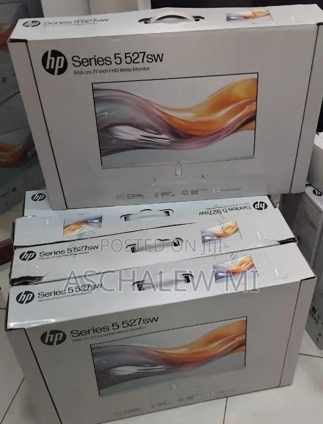 Brand New White Monitor 
  Quantity Available 
🖥️ HP 27"