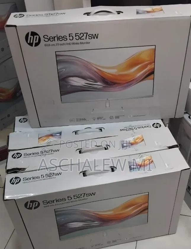 Brand New White Monitor 
  Quantity Available 
🖥️ HP 27"
