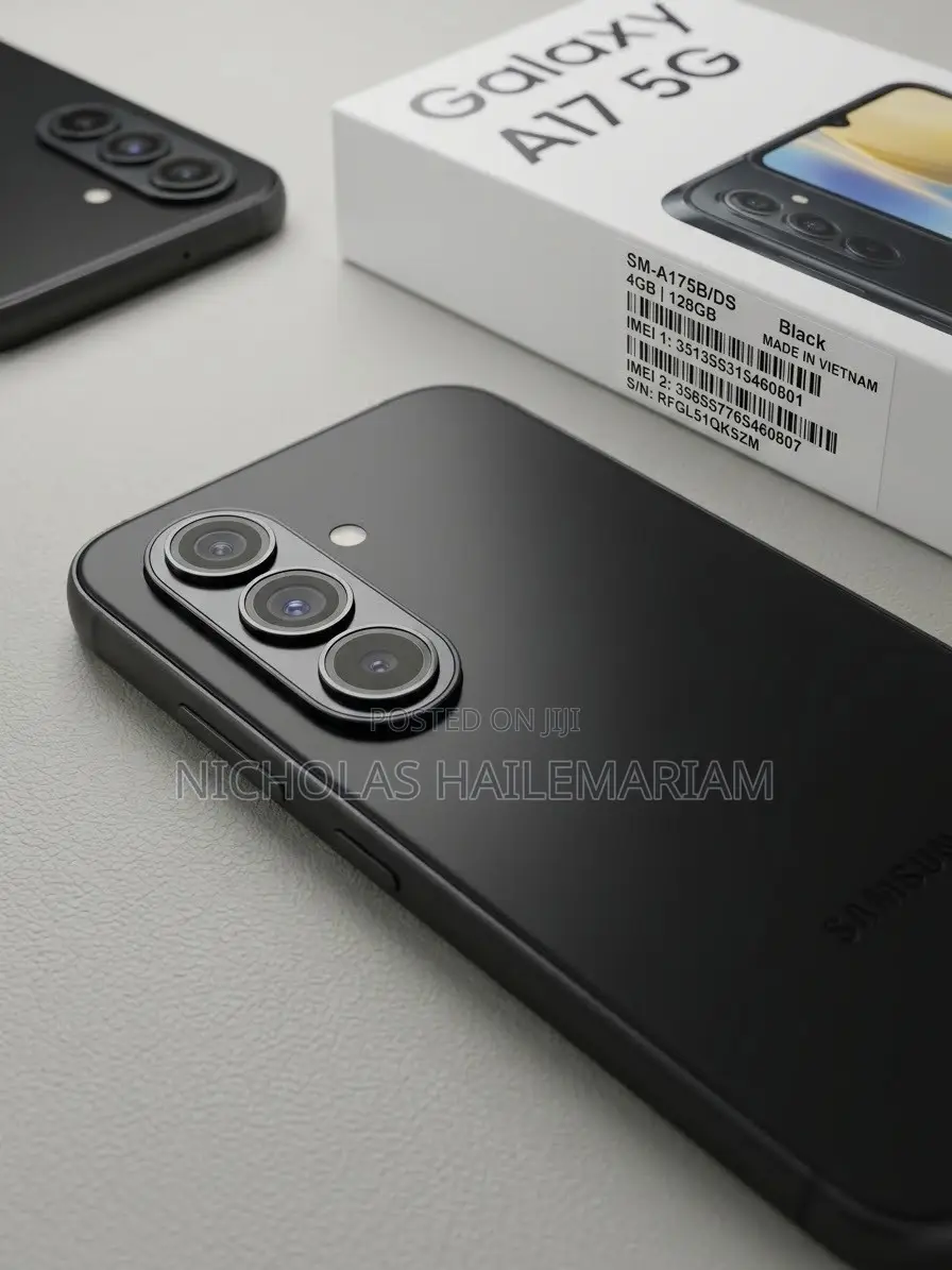 New Samsung Galaxy A17 5G 128 GB Black