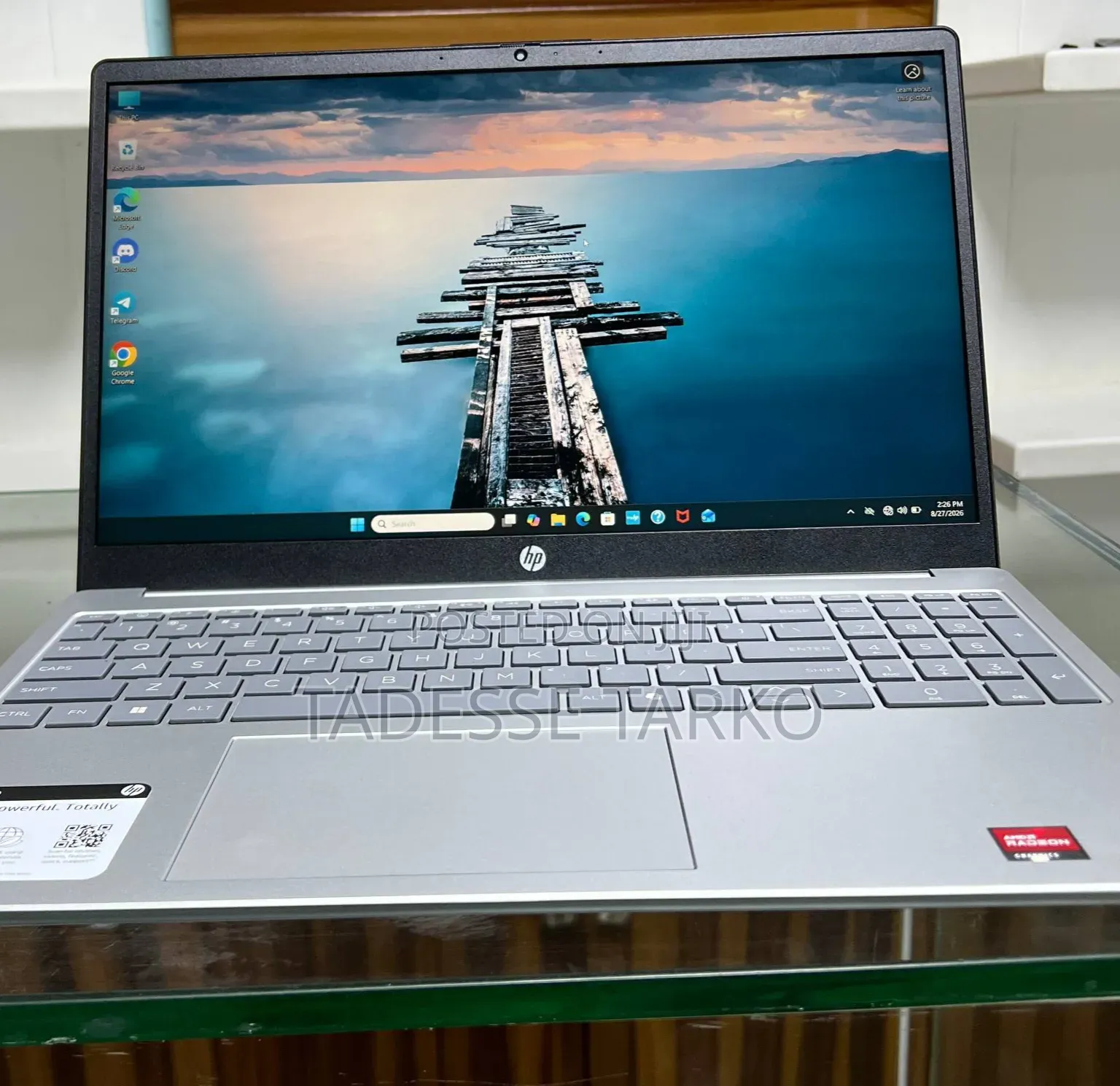 New Laptop HP Stream Notebook 8GB AMD Ryzen 5 SSD 512GB