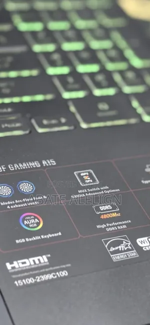 New Laptop Asus TUF Gaming A15 16GB AMD Ryzen 7 SSD 512GB