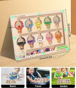 Wooden Magnetic Maze Game