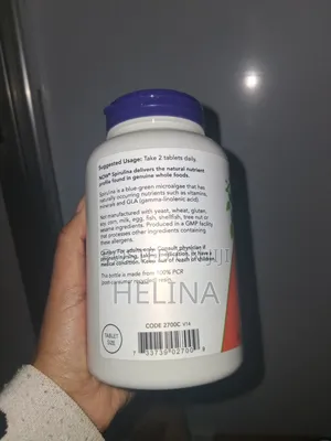 500 Tablets Certified Organic Super Green Spirulina Original From USA