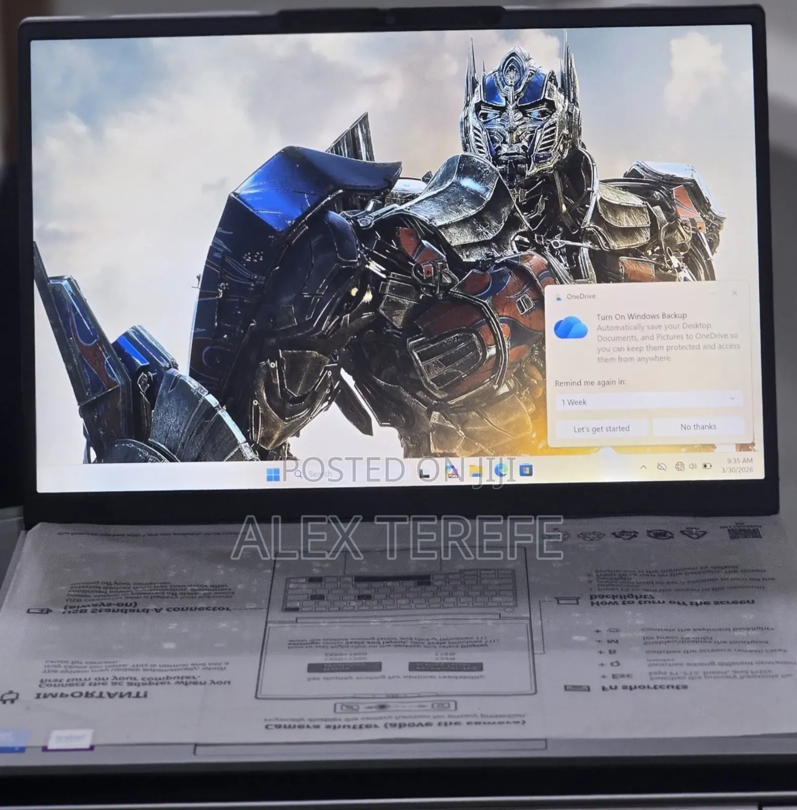 New Laptop Lenovo Thinkbook 14 16GB Intel Core Ultra 7 SSD 512GB