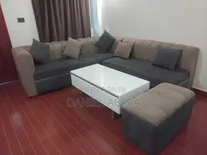 Solina L Sofa (Only Sofa) ሶሊና ሶፋ ትንሽ ጊዜ ያገለገለ