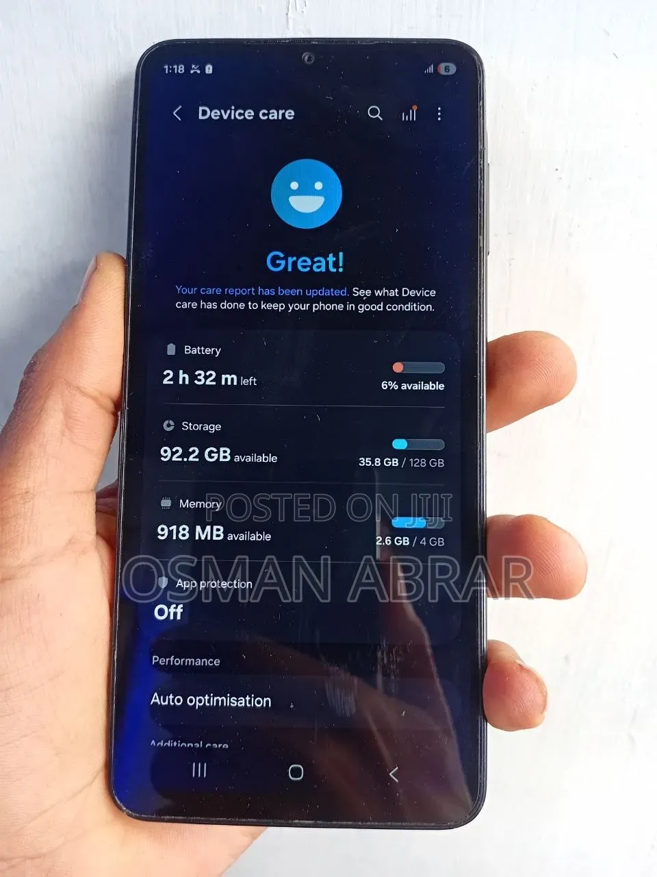 Samsung Galaxy A07 128 GB Black