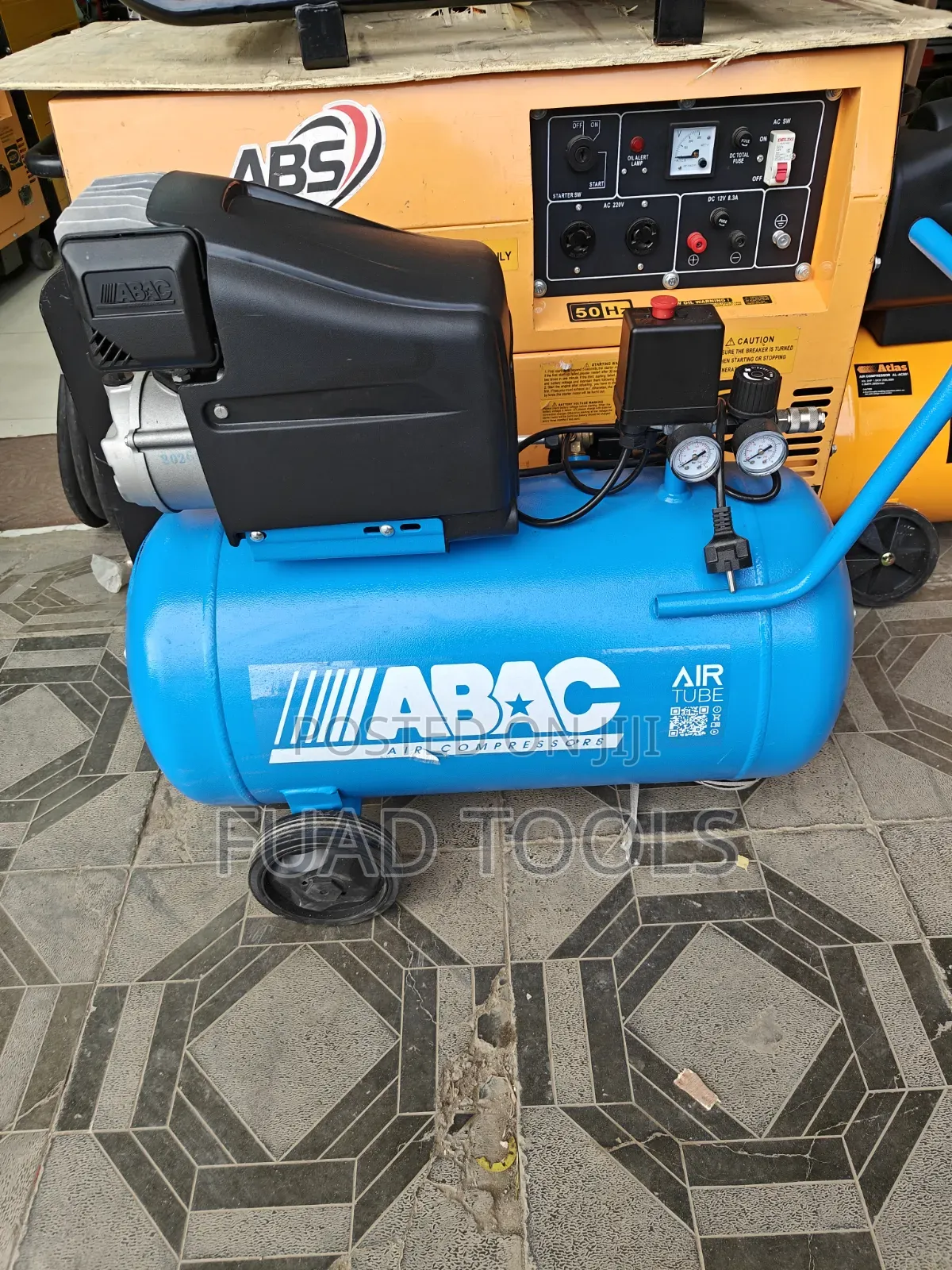 Abac Air Compresser 50L Italy