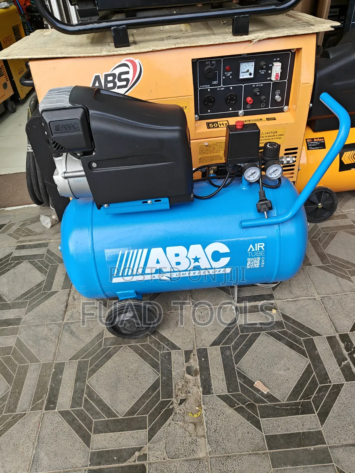 Abac Air Compresser 50L Italy