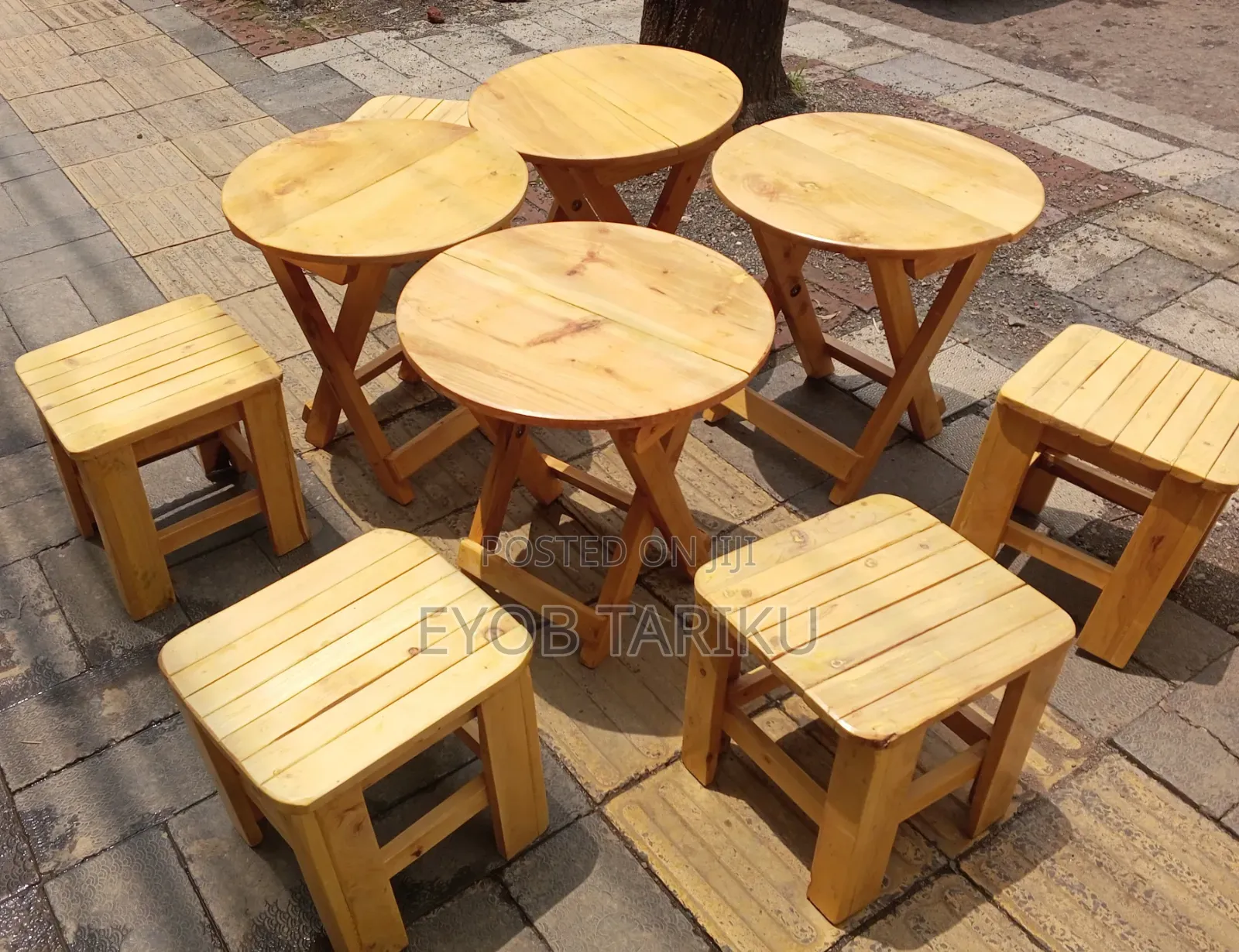 ወንበር ለቡና ጠጡ(coffee Chair and Table)