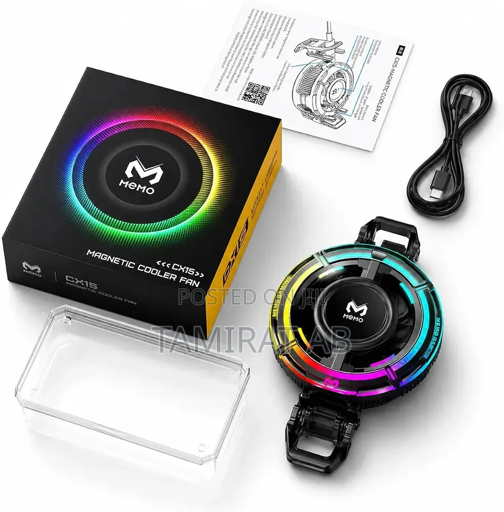 MEMO CX15 Magnetic 15W Phone Cooler: Advanced Thermal Control