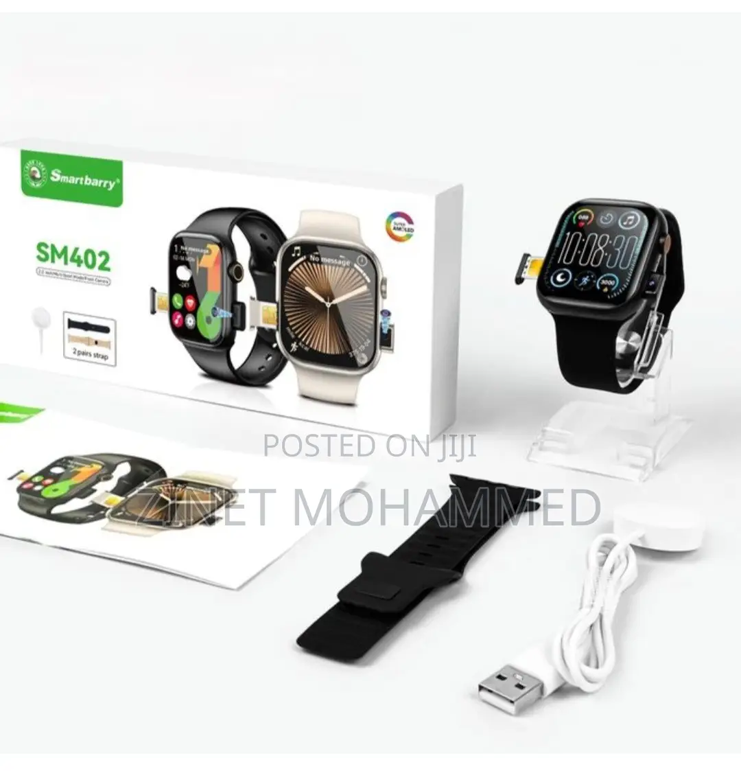 Smartberry SM-402 4G Smart Watch - 64GB / SIM Card / Camera / WiFi