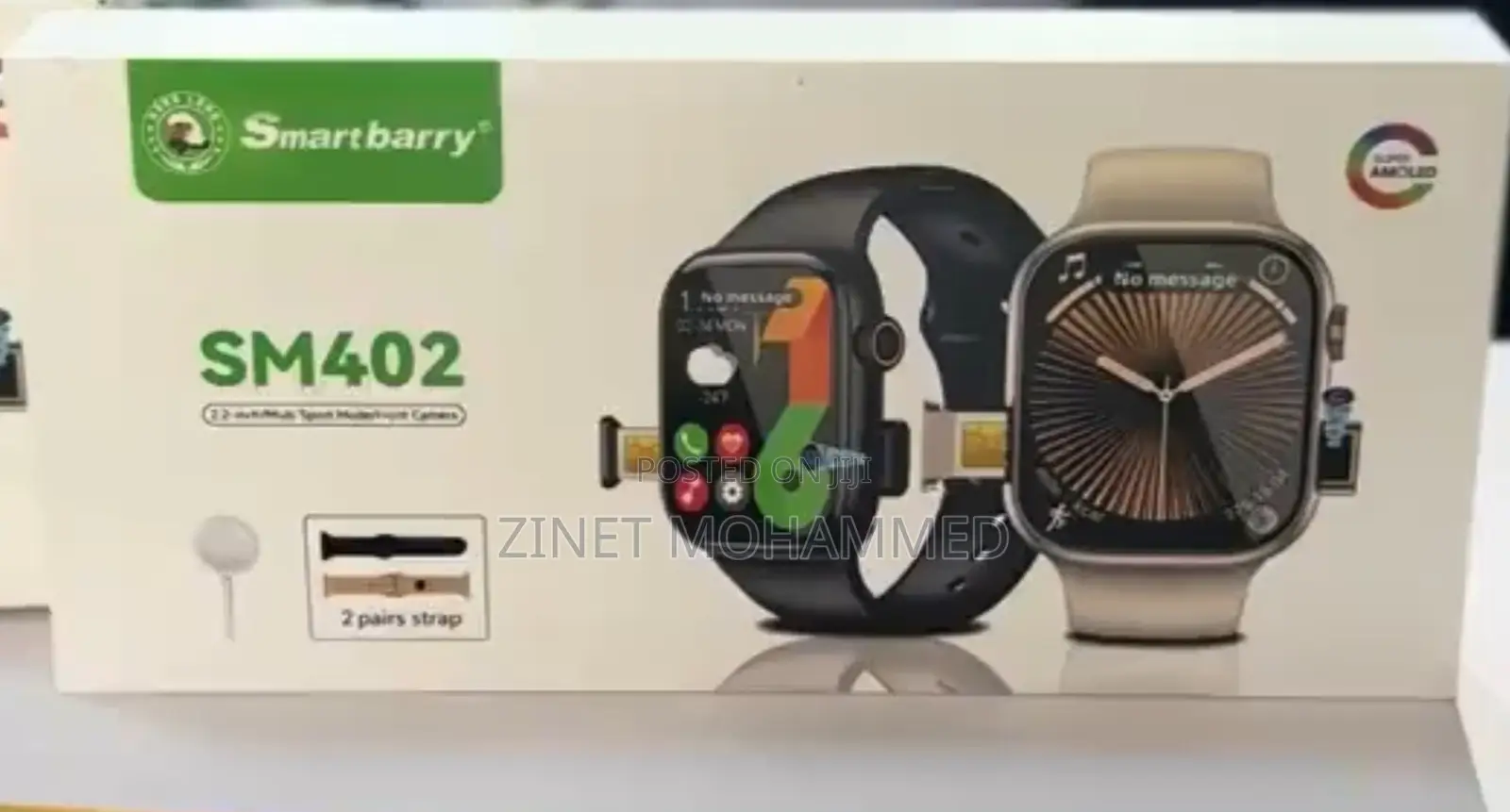 Smartberry SM-402 4G Smart Watch - 64GB / SIM Card / Camera / WiFi