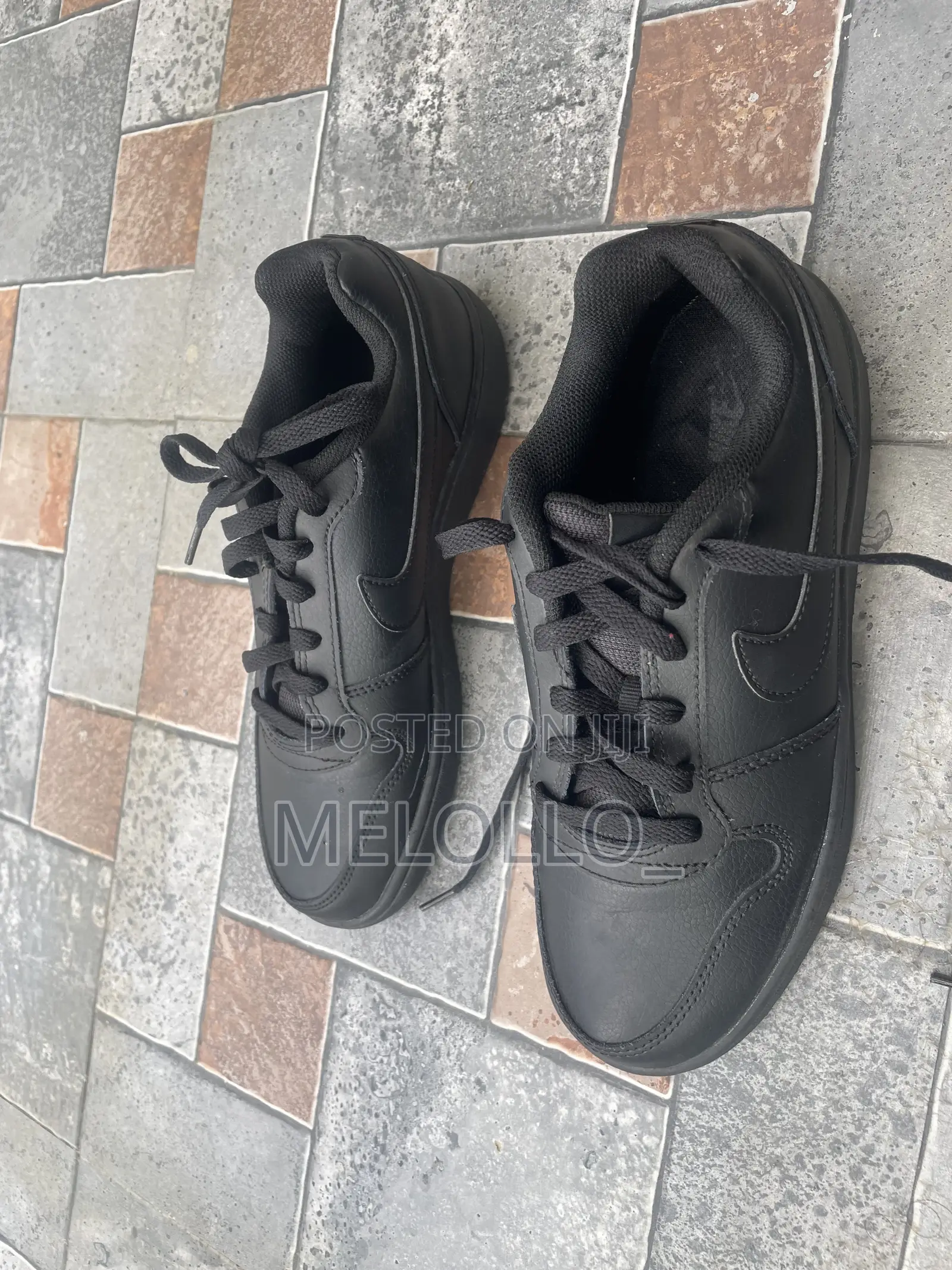 Nike Court Vision Low Black Shoes