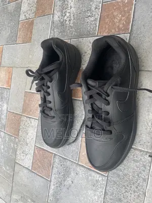 Nike Court Vision Low Black Shoes