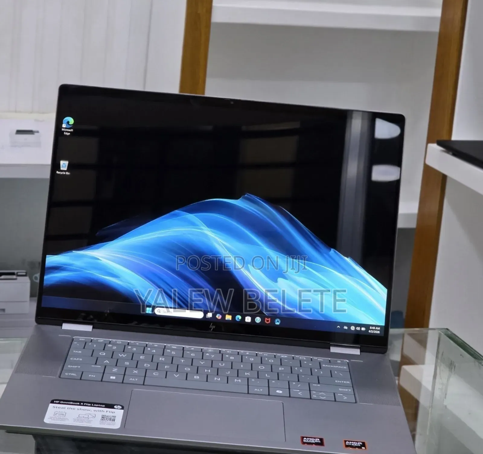 New Laptop HP OmniBook X Laptop 14-fe0097nr 8GB AMD Ryzen 5 SSD 512GB