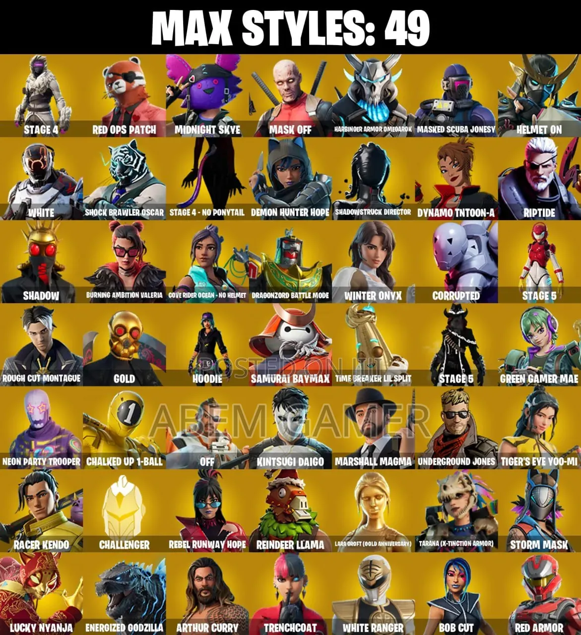 🔥 Fortnite Og Account for Sale
