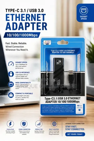 Ethernet USB Adapter
