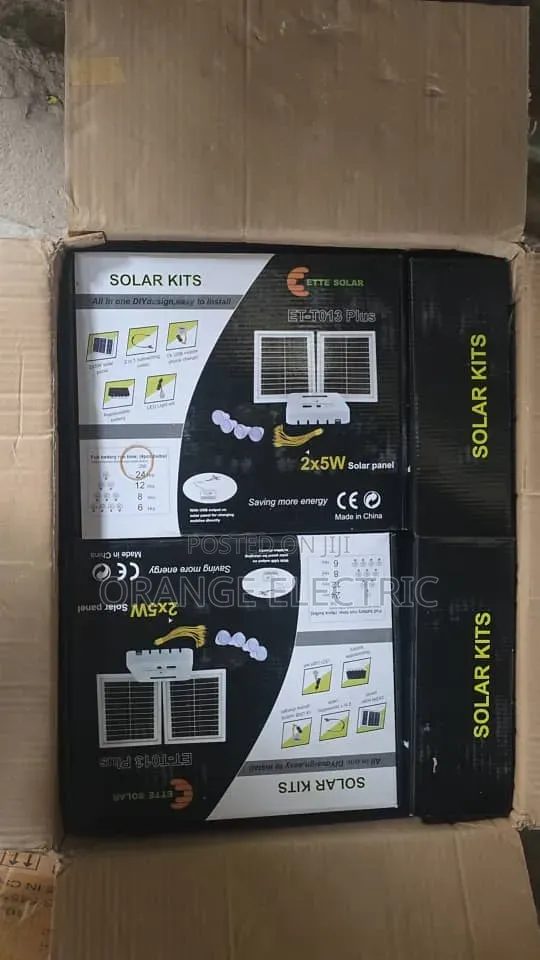 Solar Kit 4 Lamp - 10Watt