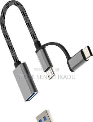Go-Des 2-in-1 OTG Cable (Type-C + Micro USB)
