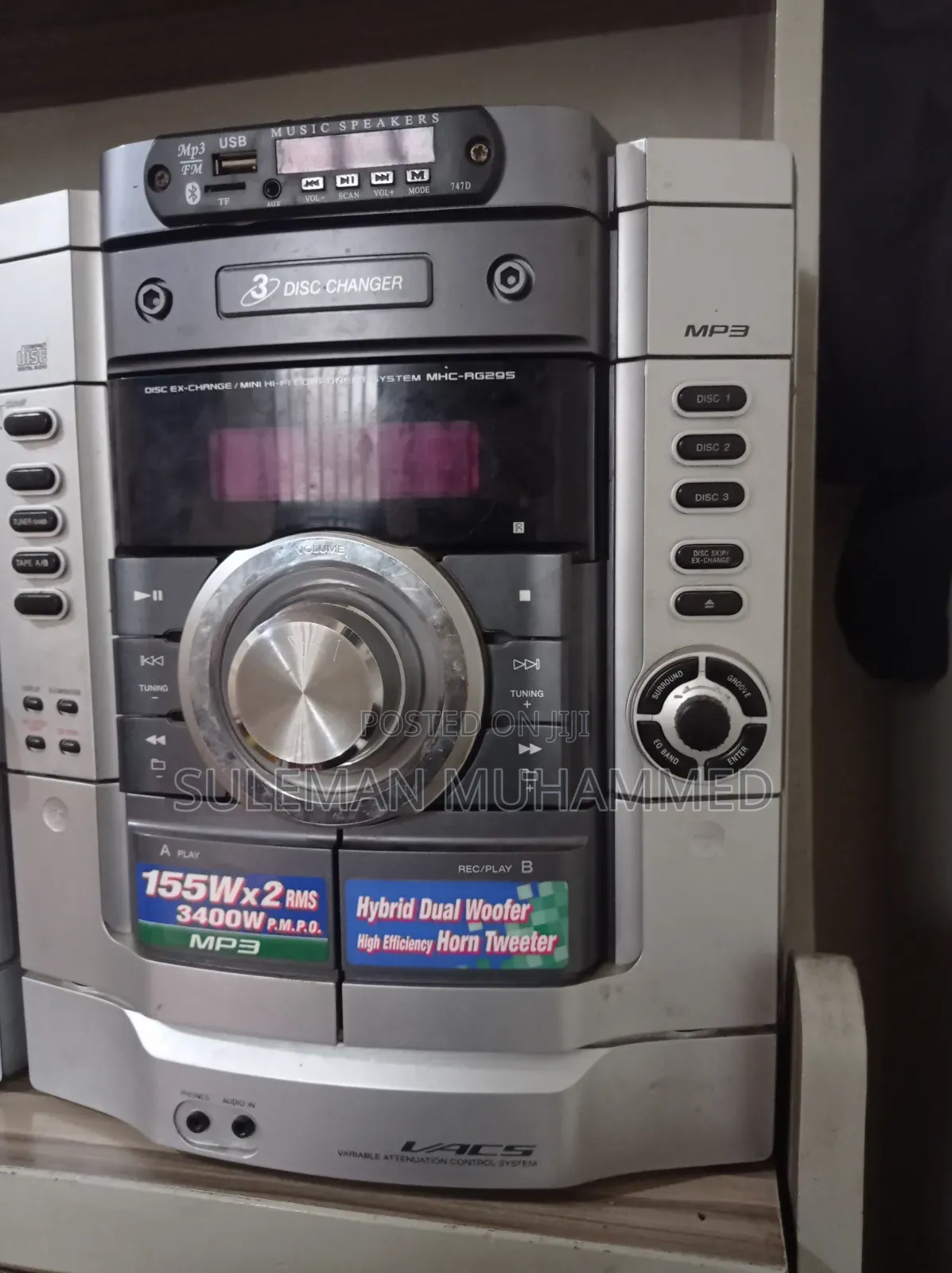 Sony Mini HI-FI Component System MHC-RG295