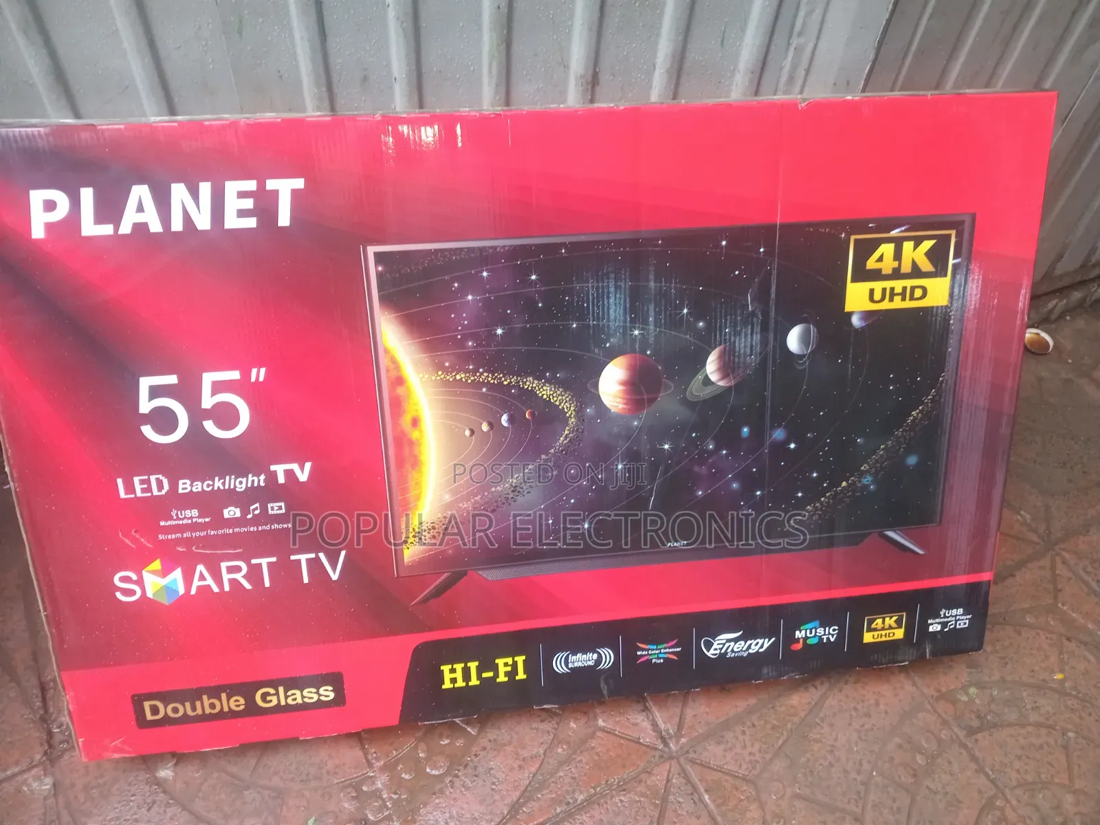 Pelanet TV 55inchi 4k Smart Android TV
