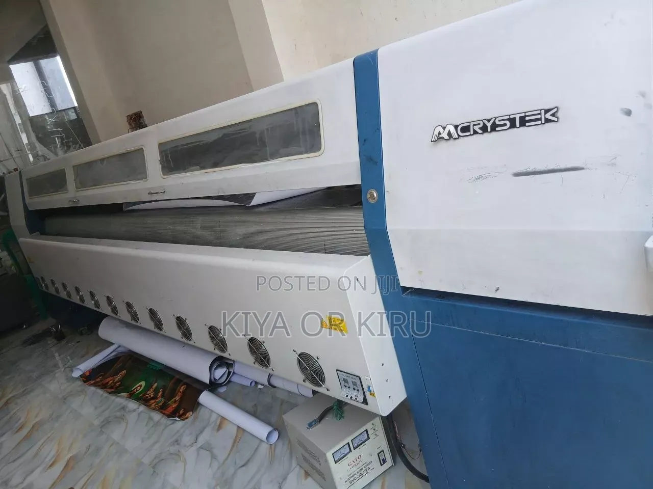 Crystek Large Format Solvent/Eco-Solvent Printer