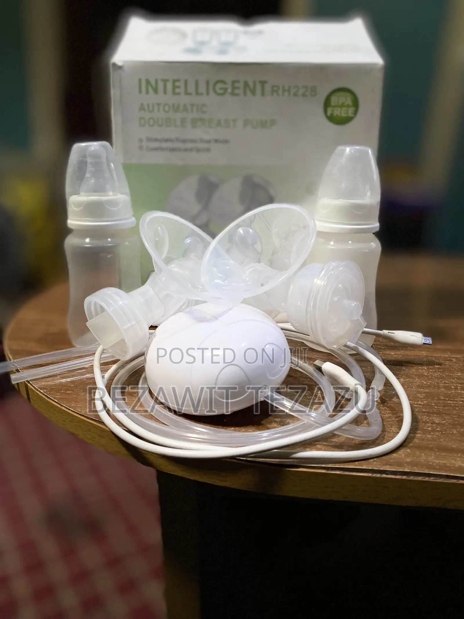 Double Breast Pump ማለቢያ