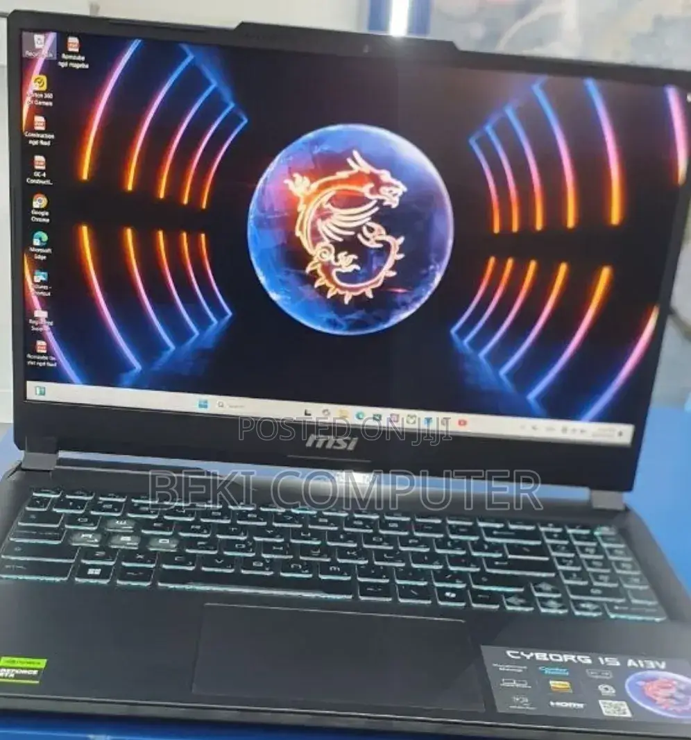 New Laptop MSI Cyborg 15 16GB Intel Core i7 SSD 1T