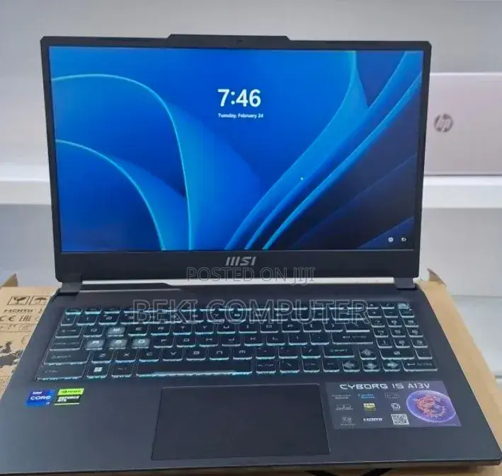 New Laptop MSI Cyborg 15 16GB Intel Core i7 SSD 1T