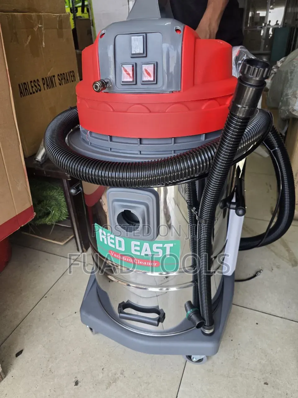 Vacuum Cleaner Red East
