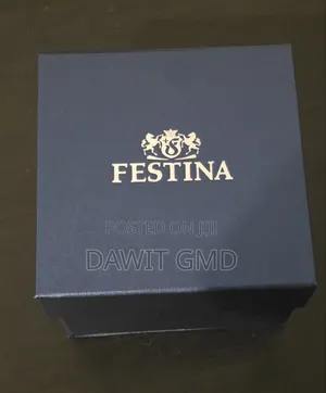 Festina Multifunction Black Dial Men's Watch