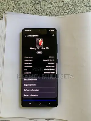Samsung Galaxy S21 Ultra 5G 128 GB Black