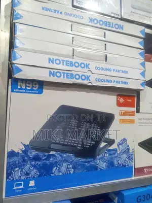 Laptop Stand With a Cooling Pad Adjustable PC Stand