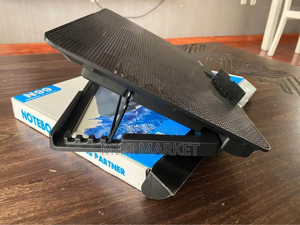 Laptop Stand With a Cooling Pad Adjustable PC Stand
