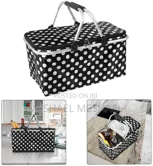 🧺 Collapsible Thermal Picnic Basket