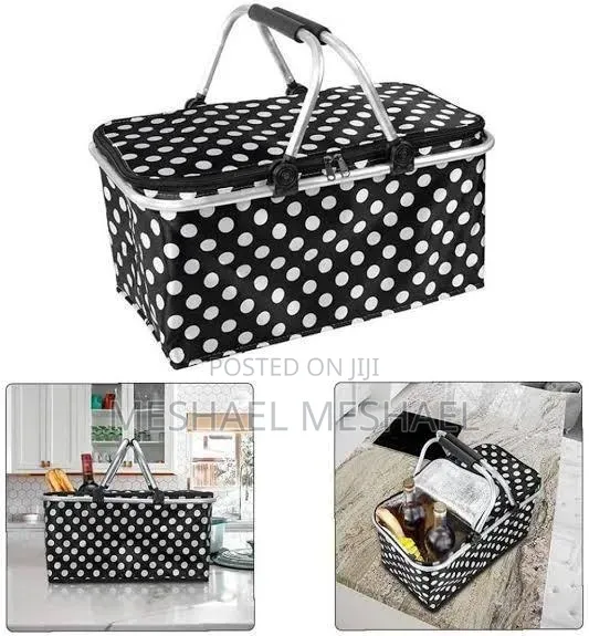 🧺 Collapsible Thermal Picnic Basket