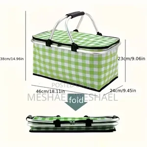 🧺 Collapsible Thermal Picnic Basket