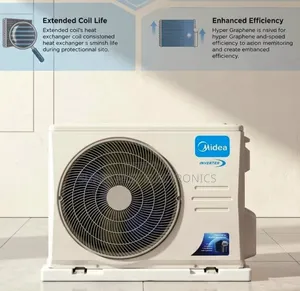 Midea Air Conditioner 12,000 BTU Split Type – 220-240VCooling Capacity