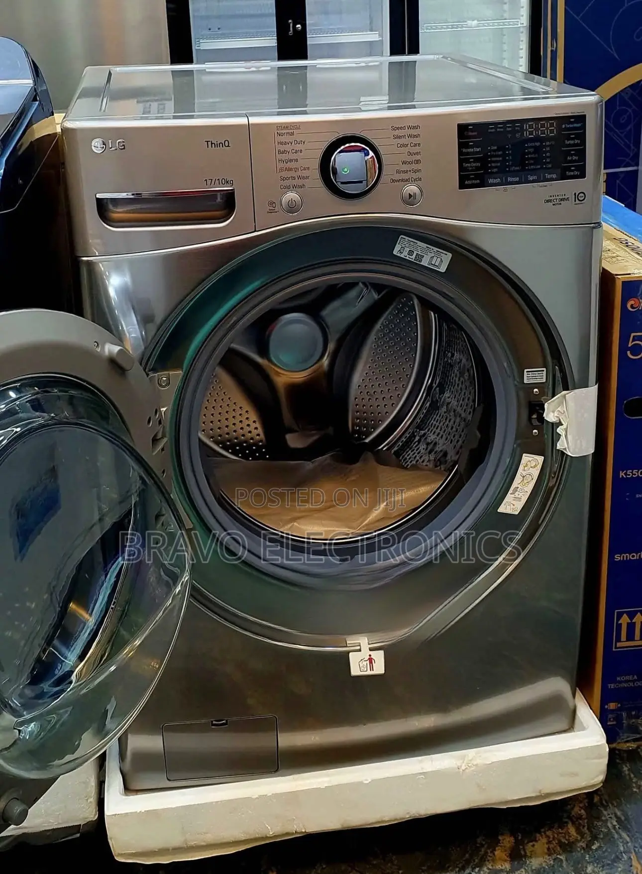 LG 17/10kg Automatic Washing Machine – ThinQ Technology 10 Years