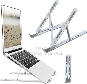 ✅ Foldable Height Adjustable Metal Frame Laptop Stand 💻