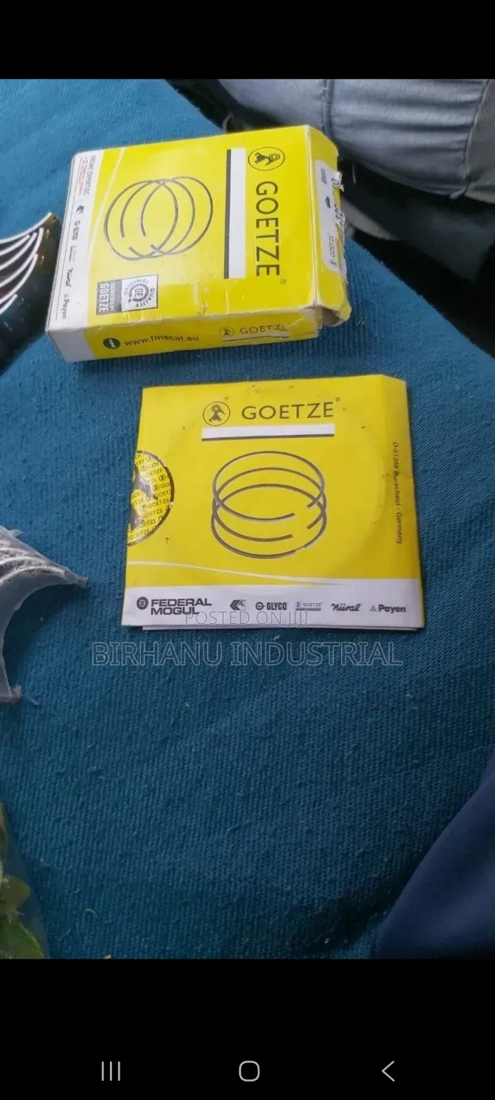 Automotive Engine Piston Ring Set