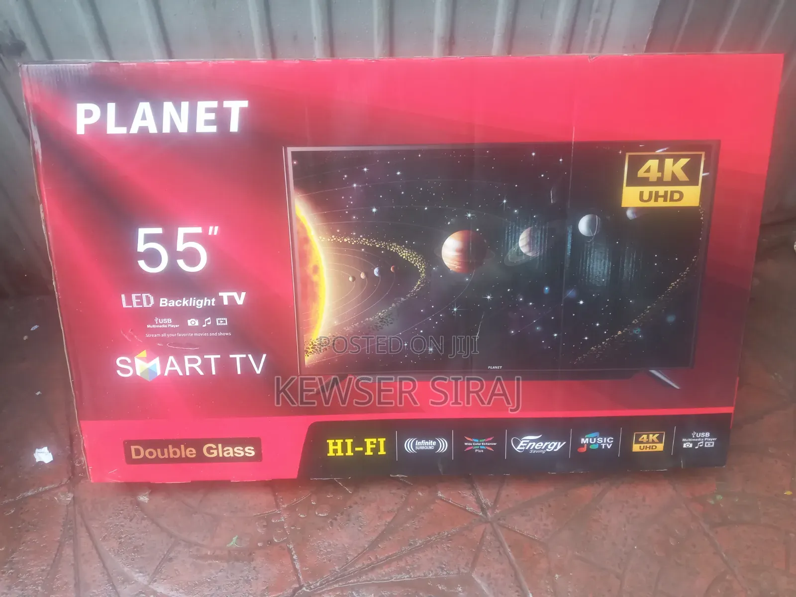 Pelanet TV 55inche 4k Smart Android TV
