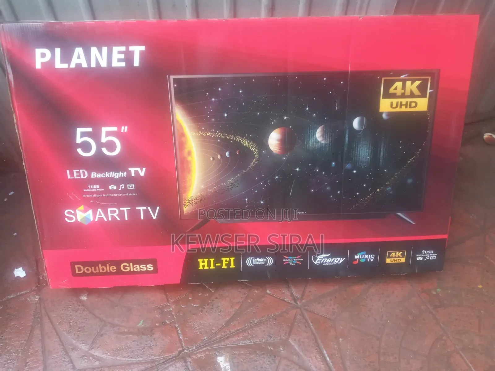 Pelanet TV 55inche 4k Smart Android TV