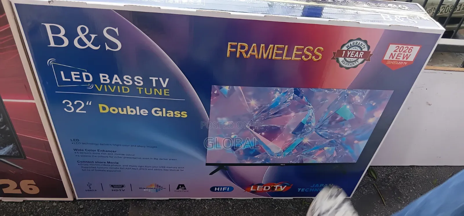 32inch Frameless 2026 New TV
