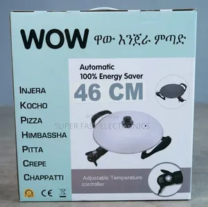 WOW Injera Metad Automatic Electric Mitad / (46 CM) – Energy Saving