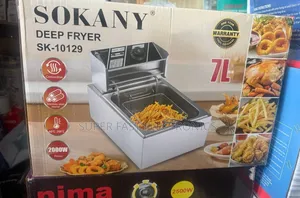 Sokany Deep Fryer 7L Large Capacity  (2000W) – Stainless Steel