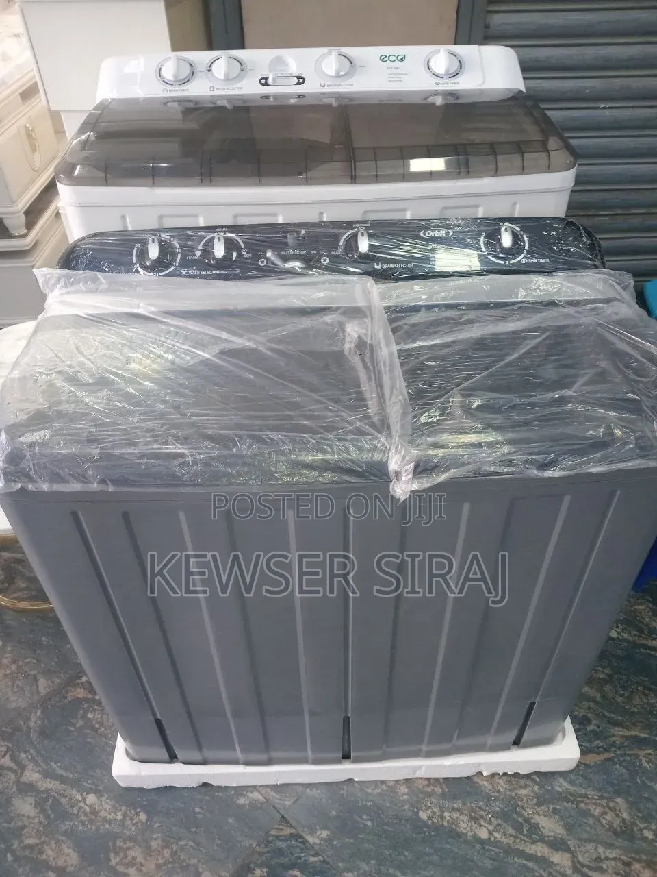 Orbit 14kg የልብስ ማጠቢያ ማሽኝ Manual System